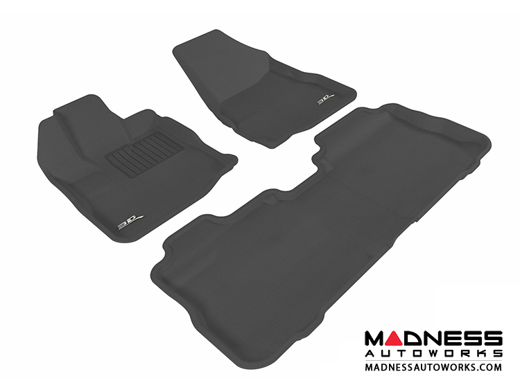 Chevrolet Equinox Floor Mats (Set of 3) - Black by 3D MAXpider (2010-2015)